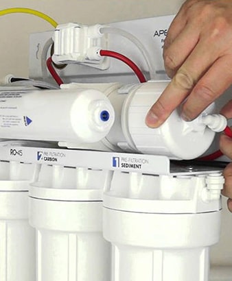 Su arıtma Filtre Değişimi